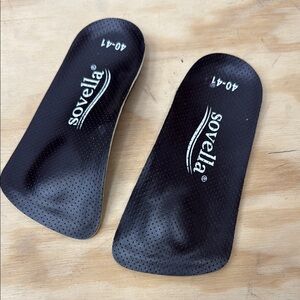 Sovella Black Shoe Insoles